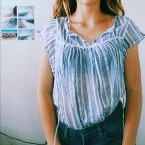 Anthropologie Vanessa Virginia Soft Summer Top